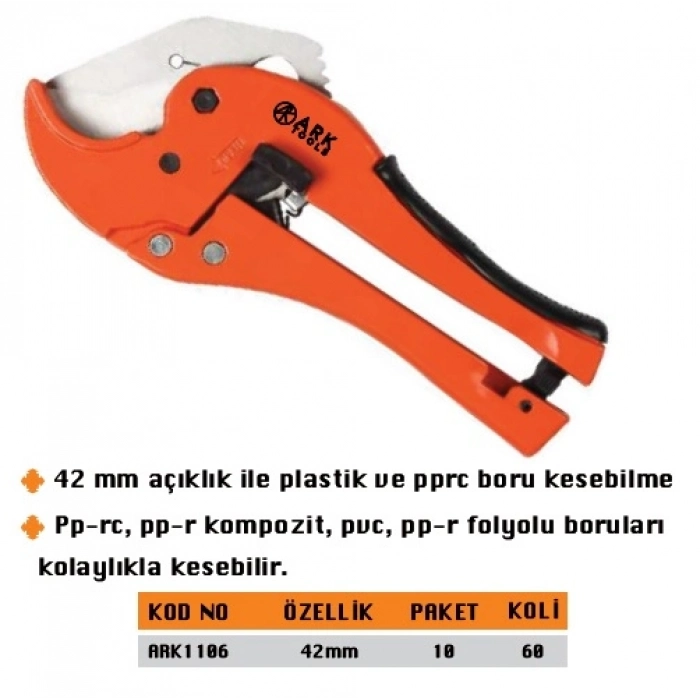 ARK PRO PVC BORU KESME MAKASI 42MM