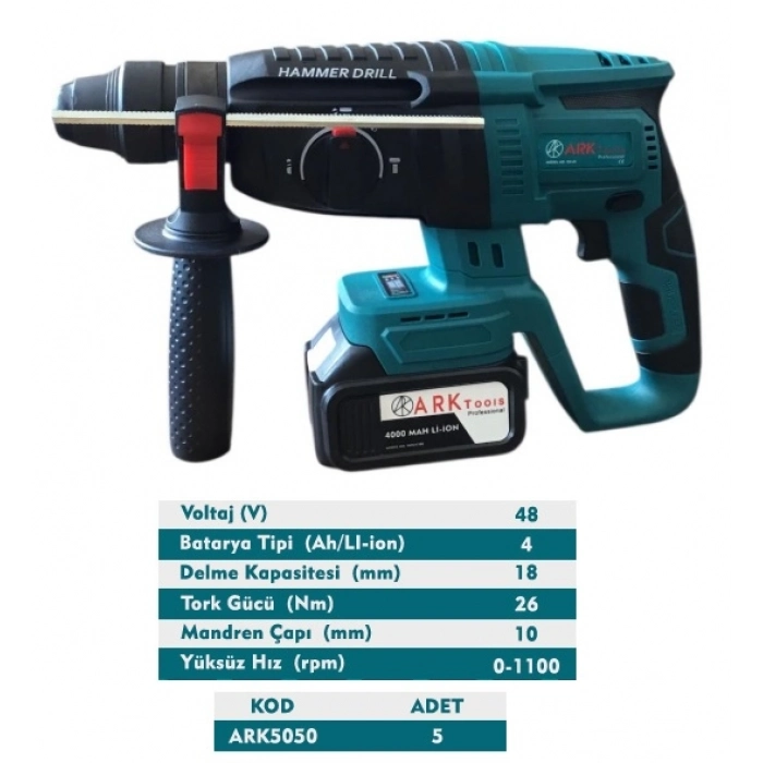 ARK ŞARJLI HİLTİ 48V 26NM