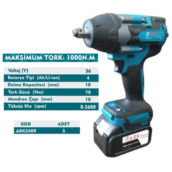 ARK ŞARJLI SOMUN SIKMA 1000NM.