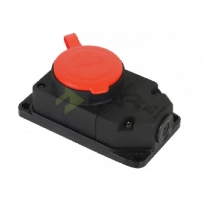 FAR 3X25 KAUÇUK TRİFAZE DUVAR PRİZİ F-132