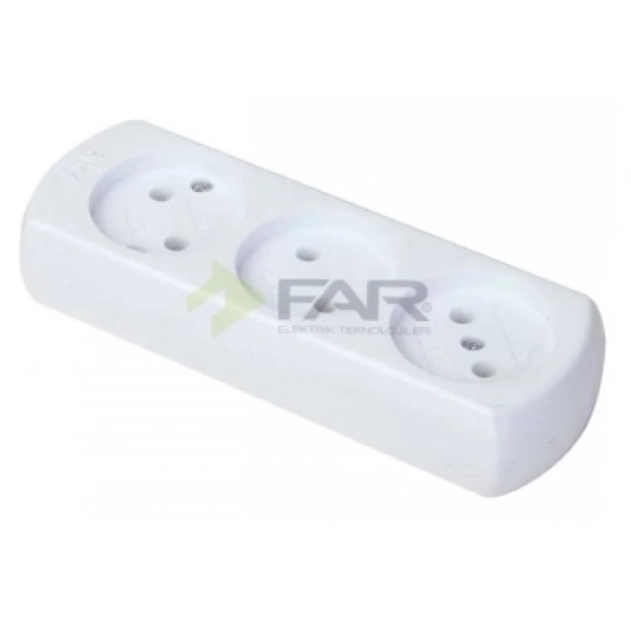 FAR 3 LÜ TOPRAKSIZ GRUP PRİZ KLM. F-141