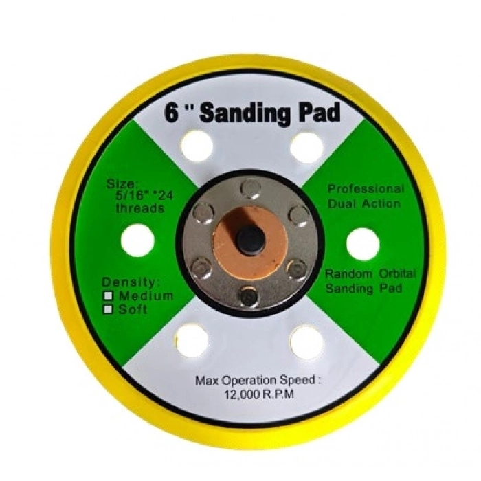 GFB ORBİTAL CIRT ZIMPARA TABANI 6 DELİKLİ 150mm
