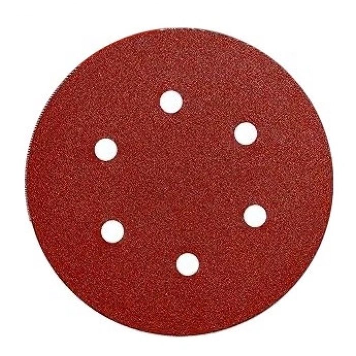 GFB CIRTLI DİSK ZIMPARA 6 DELİKLİ 6 - 150mm 120 KUM