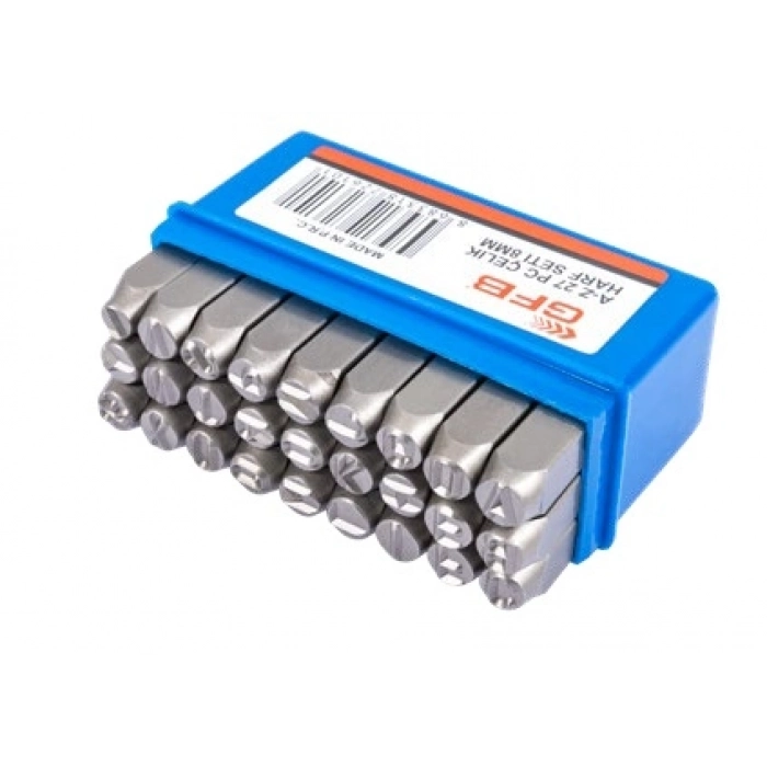 GFB ÇELİK HARF TAKIMI 6 MM