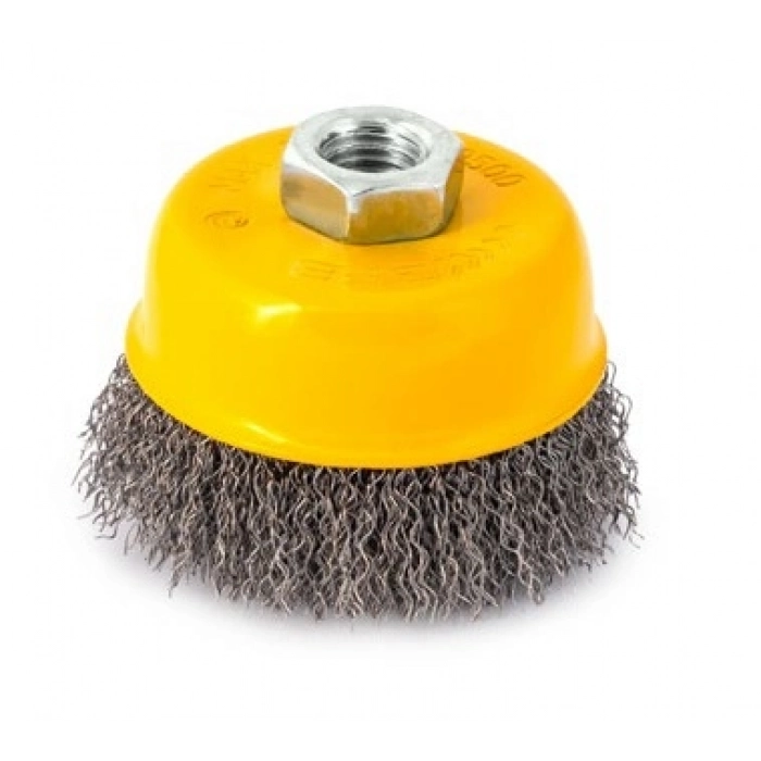 GFB PASLANMAZ SAÇAKLI ÇANAK FIRÇA 75mm