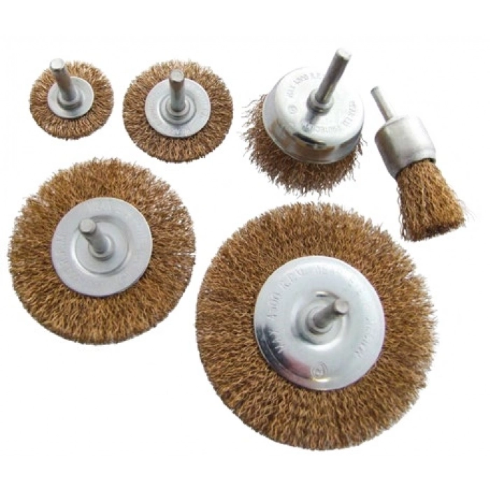 GFB PİMLİ TEL FIRÇA SETİ-6 PARÇALI