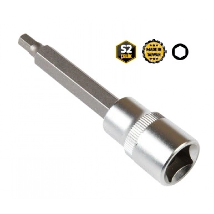 GFB HEX-4-100mmALLEN 1/2 LOKMALI BİST UÇ-UZUN