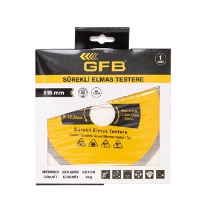 GFB 230--SÜREKLİ TURBO ELMAS MERMER-GRANİT KESİCİ