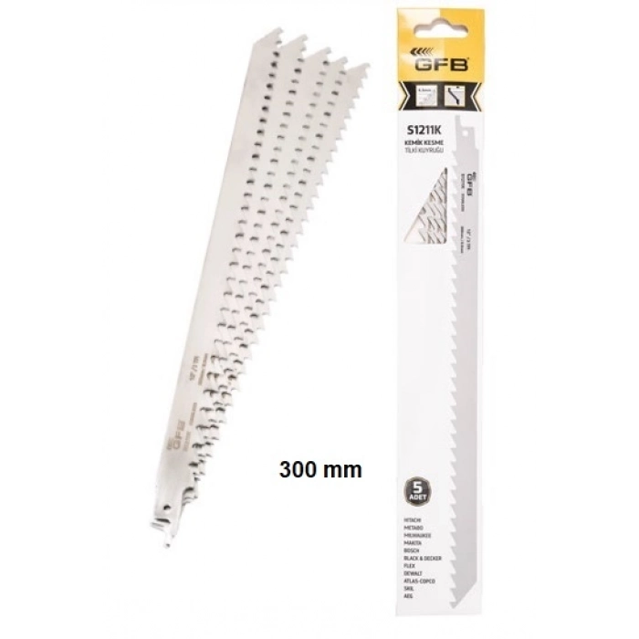 GFB S-1211-K KEMİK KESME TİLKİ KUYRUĞU-5Lİ PAKET