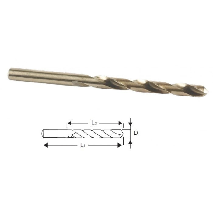 GFB 7,7mm KOBALT ALTIN SERİ MATKAP UCU