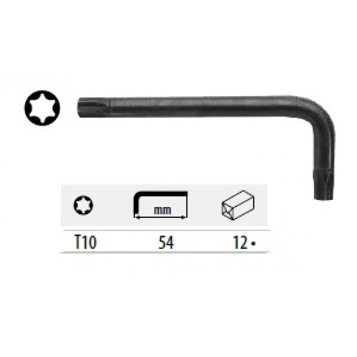 CETA TORX L ANAHTAR (KISA TİP) - T10