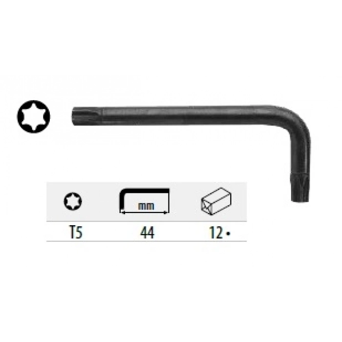 CETA TORX L ANAHTAR (KISA TİP) - T5