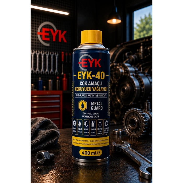 EYK ÇOK AMAÇLI BAKIM SPREYİ 400ML.EYK-40 (WD-40 MUADİLİ )