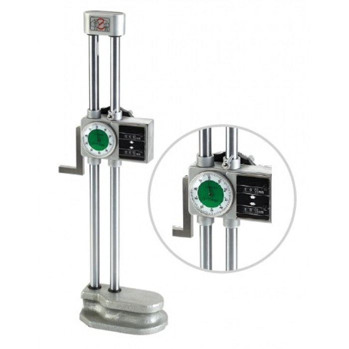 GFB 0-300x0,01mm SAATLİ YÜKSEKLİK MEHENGİRİ (Çift Kollu)