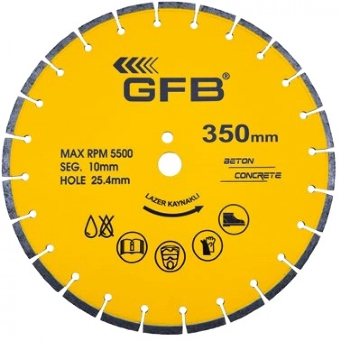 GFB 300mm BETON KESME TESTERE LAZER KAYNAKLI