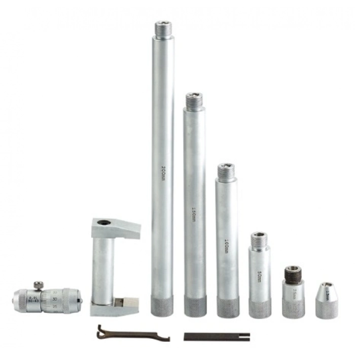 GFB 50-600x0,01mm DELİK İÇİ UZATMALI MİKROMETRE TAKIMI