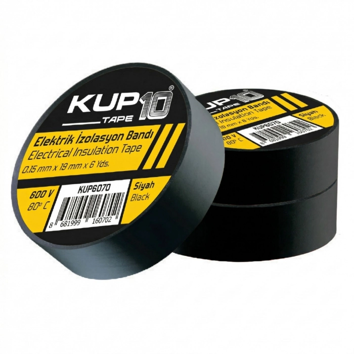 KUP10 ELEKTRİK İZL.BANDI SİYAH 10LU