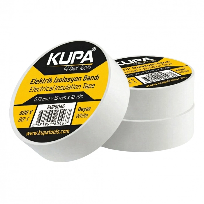 KUPA ELEKTRİK İZL.BANDI BEYAZ 10LU