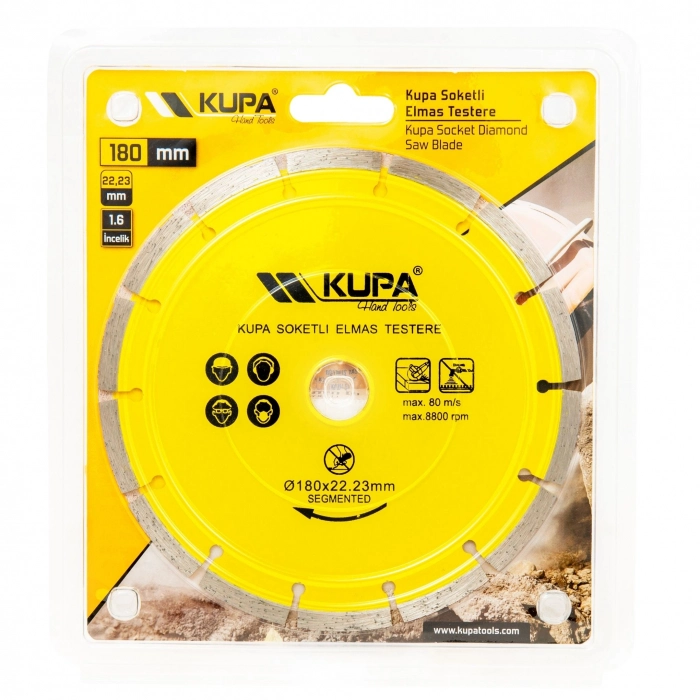 KUPA SOKETLİ GRANİT KESME 180 MM