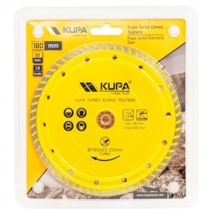KUPA TURBO KESME 180 MM