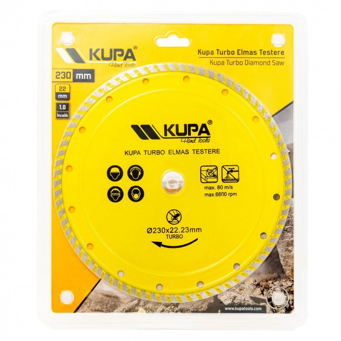 KUPA TURBO KESME 230 MM