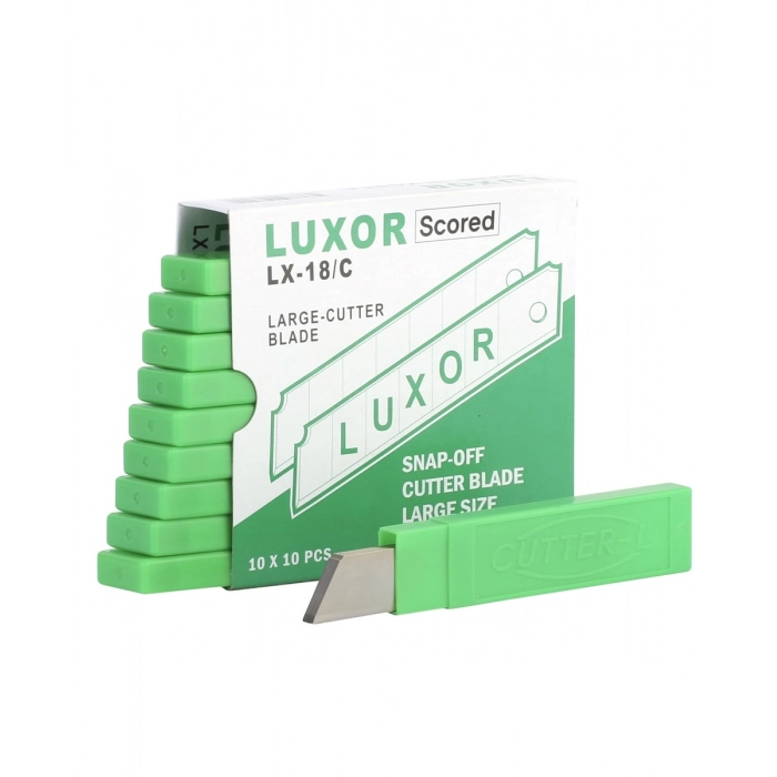 LUXOR LX-18/C-K KIRIMSIZ MAKET BIÇAĞI YEDEĞİ GENİŞ