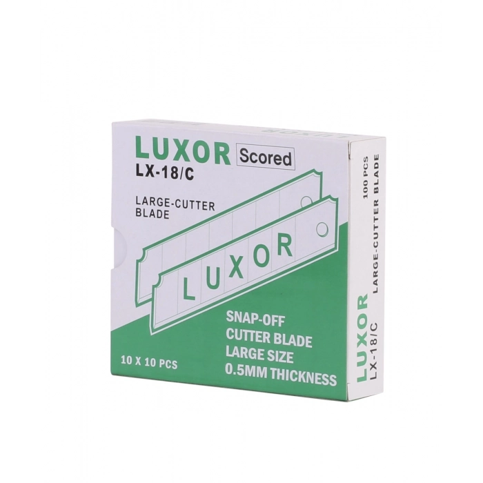 LUXOR LX-18/C-K KIRIMSIZ MAKET BIÇAĞI YEDEĞİ GENİŞ