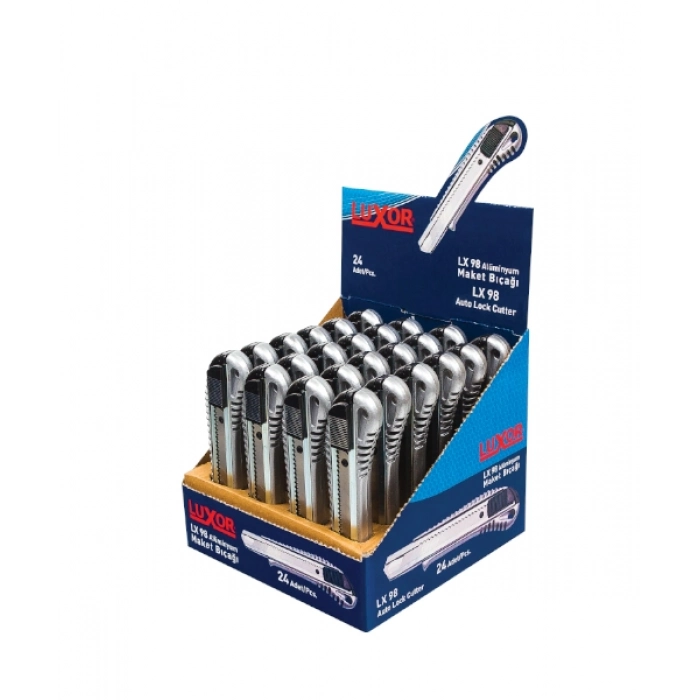 LUXOR LX-98 KOMPLE METAL SÜRGÜLÜ MAKET BIÇAĞI