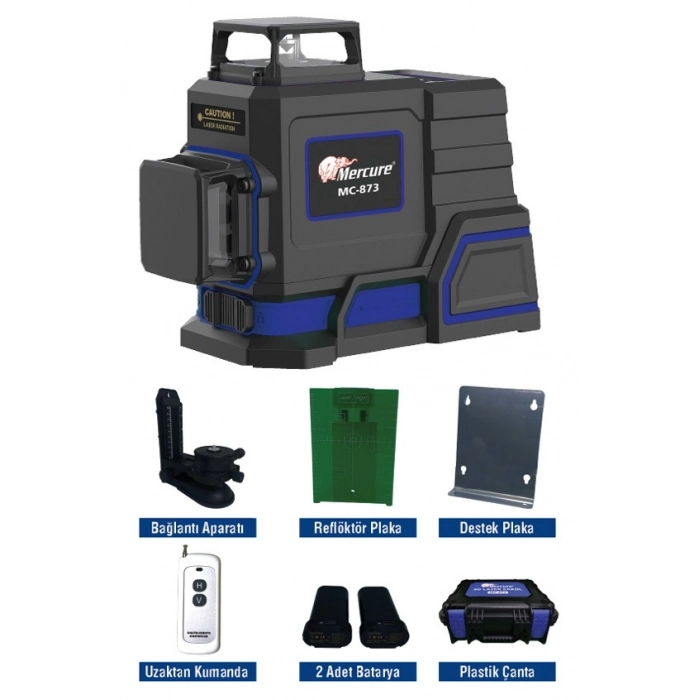 MERCURE 360 DERECE 3D ÇİZGİ LAZER ŞAKÜL
