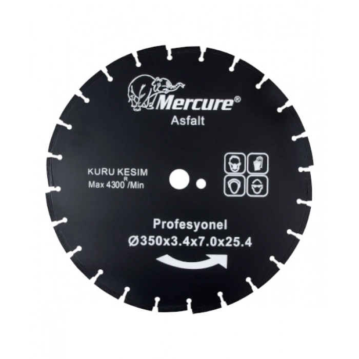 MERCURE ASFALT TESTERE 400*4.0*25.4