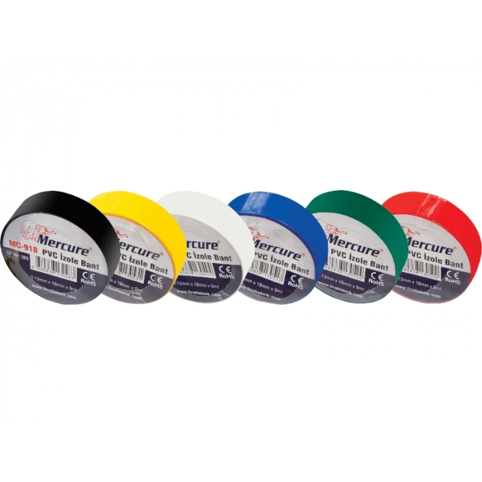 MERCURE İZOLE BANT KIRMIZI MC-918