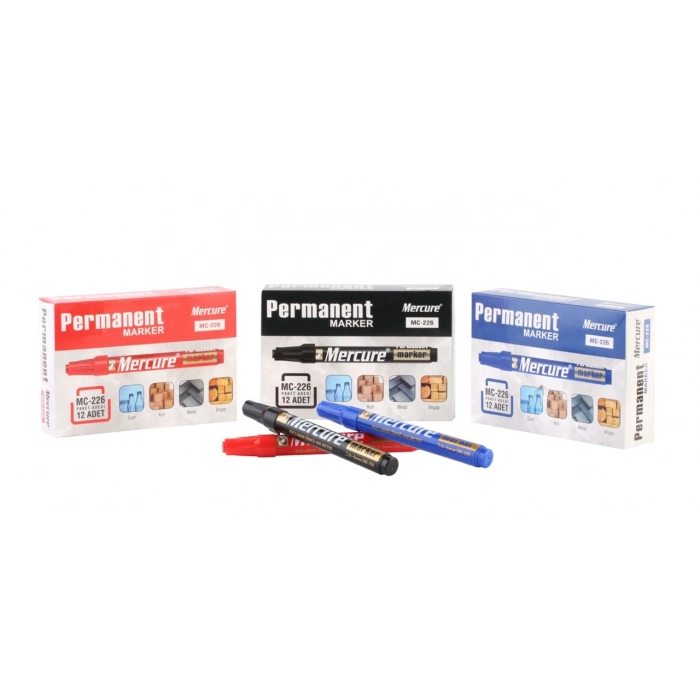 MERCURE KOLİ KALEMİ KIRMIZI