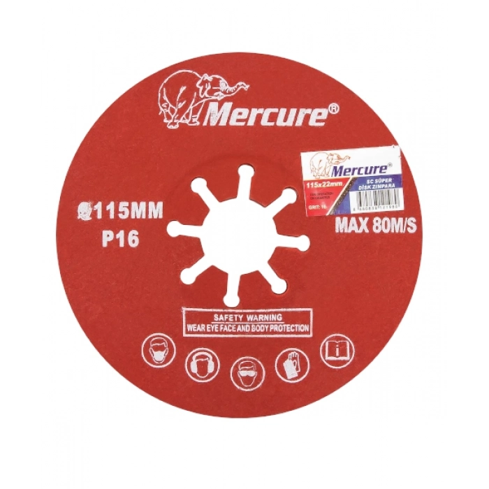 MERCURE SUPERFLEX DİSK ZIMPARA SC-115*22 - 36 Kum