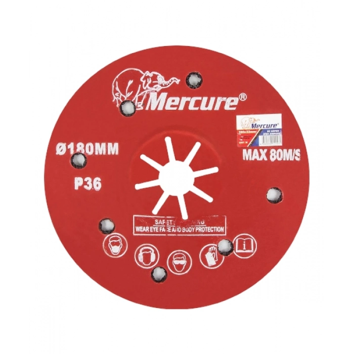 MERCURE SUPERFLEX DİSK ZIMPARA SC-180*22 - 36 Kum