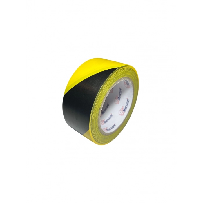 MERCURE YER İŞARETLEME BANDI SARI-SİYAH 48mm.*30Mt