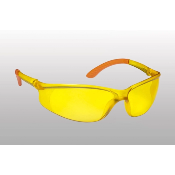 SİLİKON SAPLI KORUYUCU GÖZLÜK 602 SARI