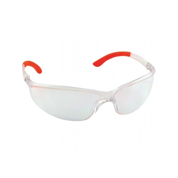 SİLİKON SAPLI KORUYUCU GÖZLÜK 602AF ŞEFFAF (BUĞULANMAZ)