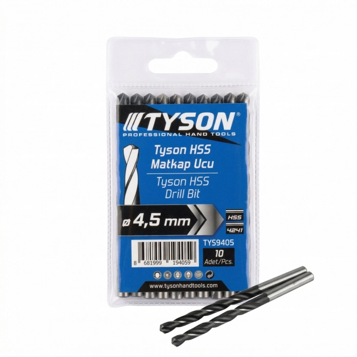 TYSON HSS MATKAP UCU 4,5 MM  (3000)