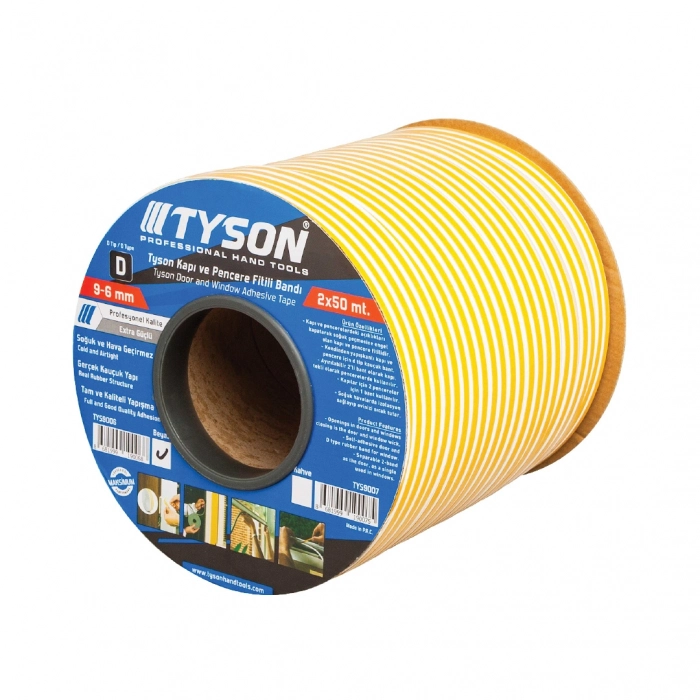 TYSON KAPI VE PENCERE FİTİL BANDI BEYAZ