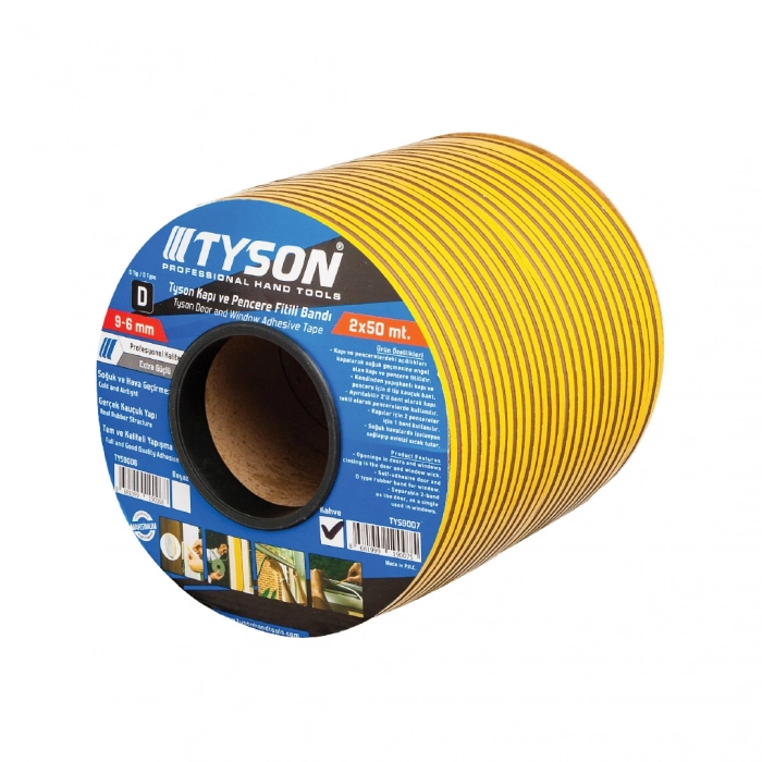 TYSON KAPI VE PENCERE FİTİL BANDI KAHVE