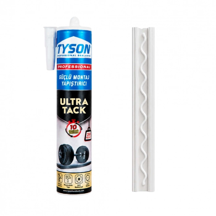 TYSON ULTRAFİX GÜÇLÜ MONTAJ YAPIŞTIRICI 290 ML (KORNİŞ YAPIŞTIRICI)