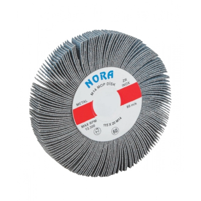VİDALI MOP DİSK ZR 115*20*M-14 40 Kum