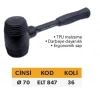 ELTOS ERGONOMIK LASTİK TOKMAK 70