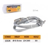 ELTOS ÇELİK ÇEKME HALATI Q6-8MM,3.5MM