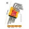 ELTOS PROFESYONEL TORX ALYAN SETİ 9 PCS 120 MM