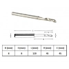 GFB 8x8-120mm ALÜMİNYUM FREZEKALIN UZUN