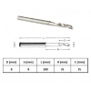 GFB 8x8-100mm ALÜMİNYUM FREZEKALIN ORTA