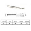 GFB 5x8-80mm-( KALİTELİ )-ALÜMFREZE-KOBALTLI
