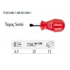 CETA TOREX TOPAÇ DÜZ UÇLU TORNAVİDA - 6.5 X 25 MM