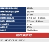 MERCURE BORU BÜKME MAKİNASI 1/2-2 HİDROLİK AYAKLI